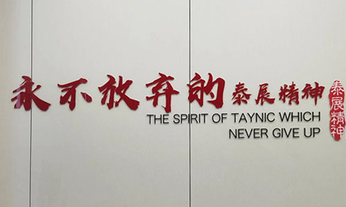 “永不放棄”的泰展精（jīng）神